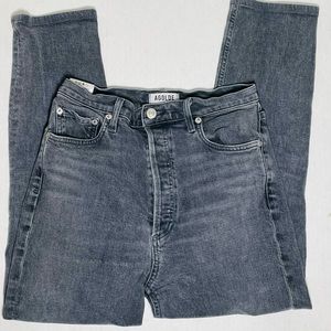 Agolde 5 Button Fly Skinny Jeans